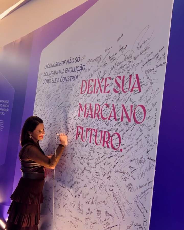 Mural Deixe sua marca no futuro